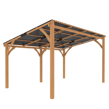 YODOLLA wooden pergola.
