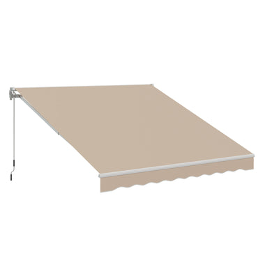 YODOLLA retractable patio canopy for easy shade control.