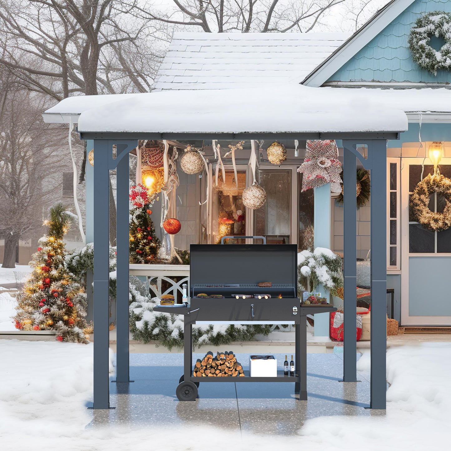 YODOLLA 8 x 5 patio gazebo.