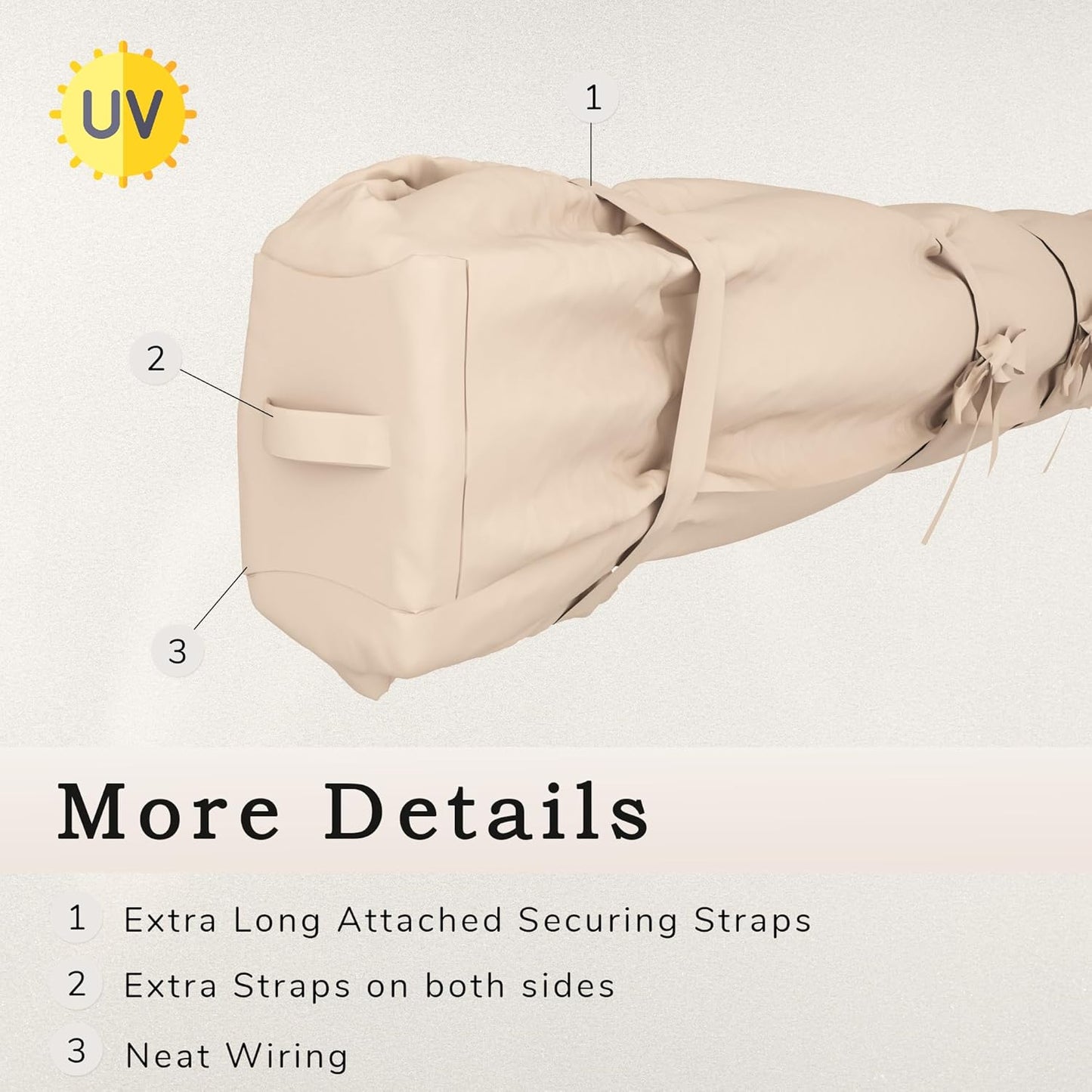 YODOLLA storage bag for retractable awning