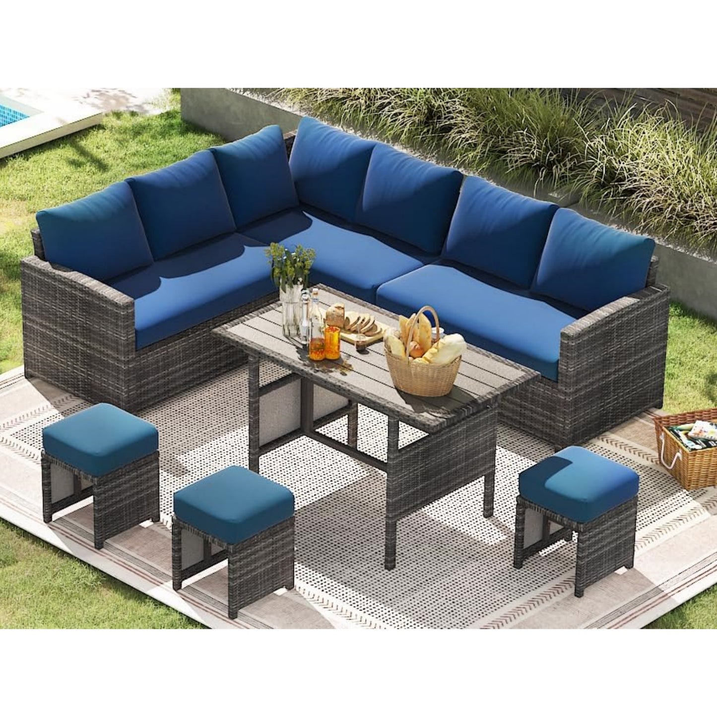 YODOLLA modern sectional outdoor furniture