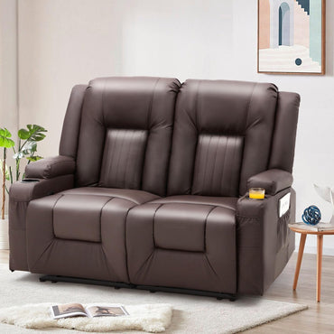 YODOLLA Double Recliner, Home Theater Seating