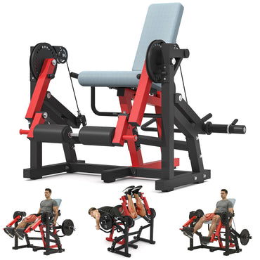 YODOLLA Convertible Leg Extension Curl Machine for Home Gym Quad Hamstring Workout