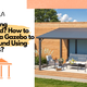 how to anchor a gazebo to the ground
