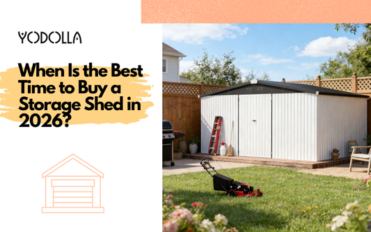 When Is the Best Time to Buy a Storage Shed in 2026?
