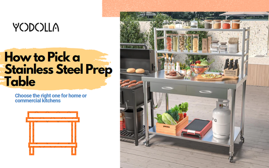 Stainless Steel Prep Table
