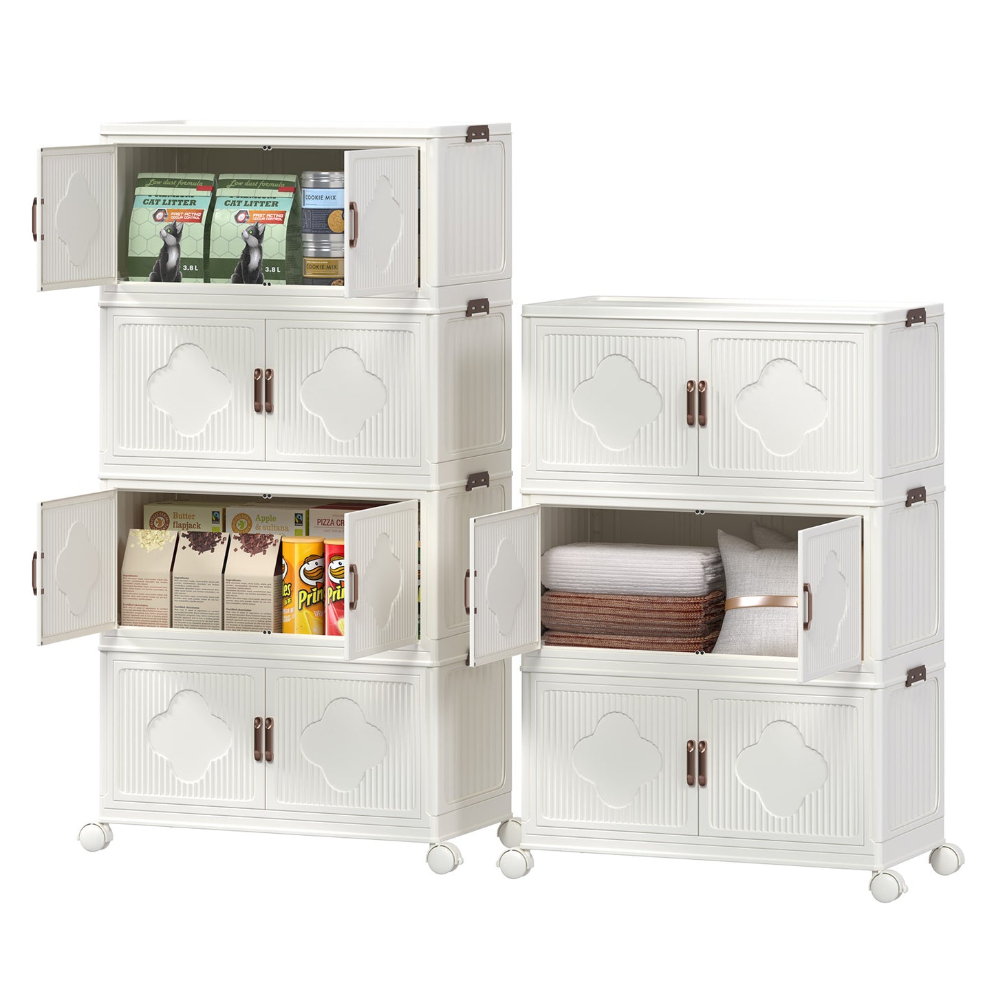 YODOLLA Storage Bins with Lid, 120 Gal/480 Qt Capacity