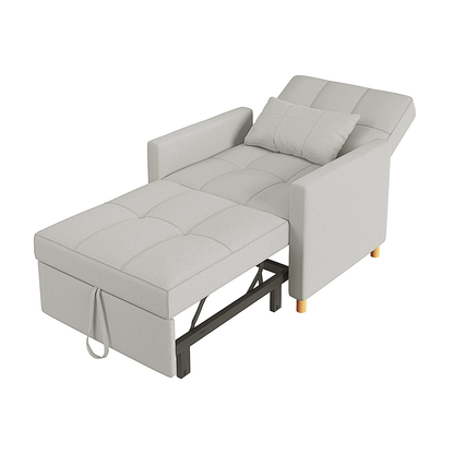 YODOLLA 3 in 1 Chair Bed Sleeper for Adults, Gray