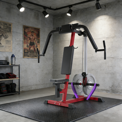 YODOLLA Chest Fly Machine PEC Deck Fly and Reverse Delt Machine 450lbs Adjustable Upper Body Workout Equipment
