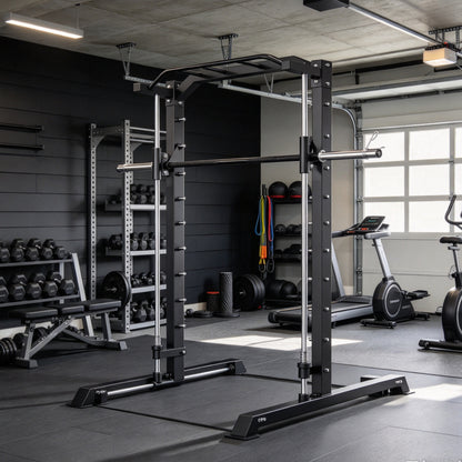 YODOLLA Power Cage and Smith Machine, Power Racks for Home Gym