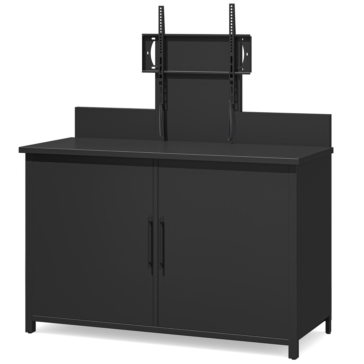 YODOLLA Outdoor Storage Cabinet with TV Mount for 40–85 Inch Tvs