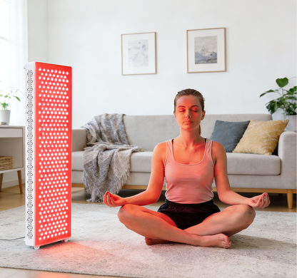 YODOLLA Red Light Therapy, 180 LEDs, 5 Wavelengths Red 660nm & Near Infrared 850nm Light Therapy Panel