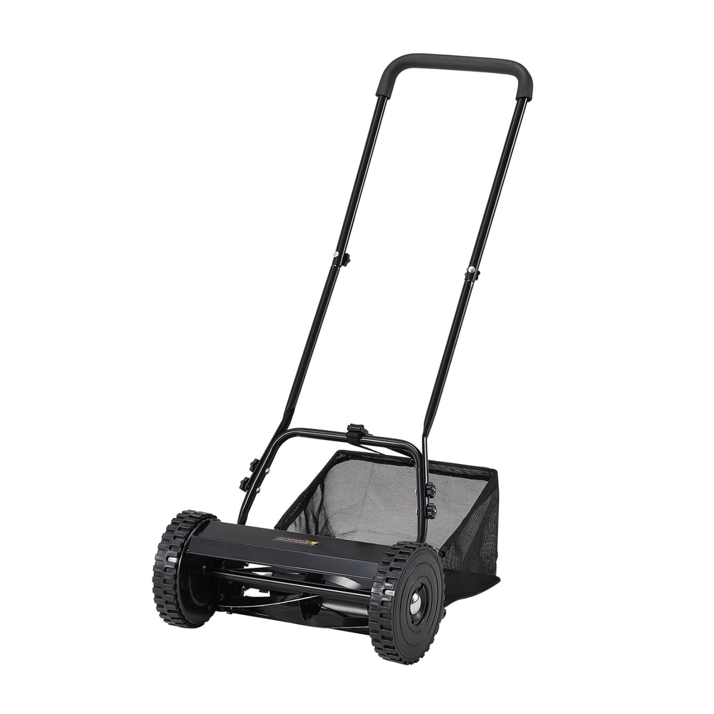 YODOLLA 16-Inch Manual Lawn Mower, 5 Blades Push Reel Lawn Mower