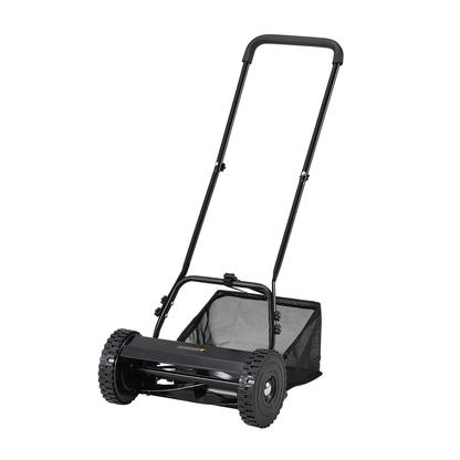 YODOLLA 14-Inch Manual Lawn Mower, 5 Blades Push Reel Lawn Mower