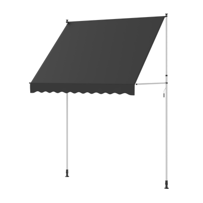 YODOLLA retractable patio awning for customizable shade