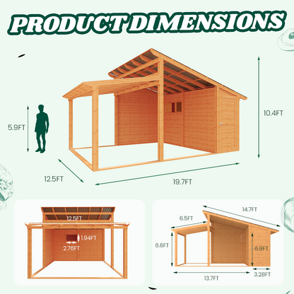 YODOLLA Large Outdoor Gazebo
