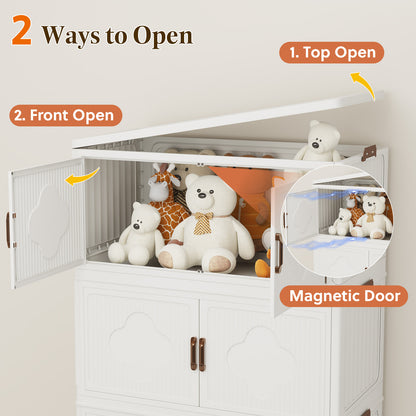 YODOLLA Storage Bins with Lid, 111 Gal/444 Qt Capacity