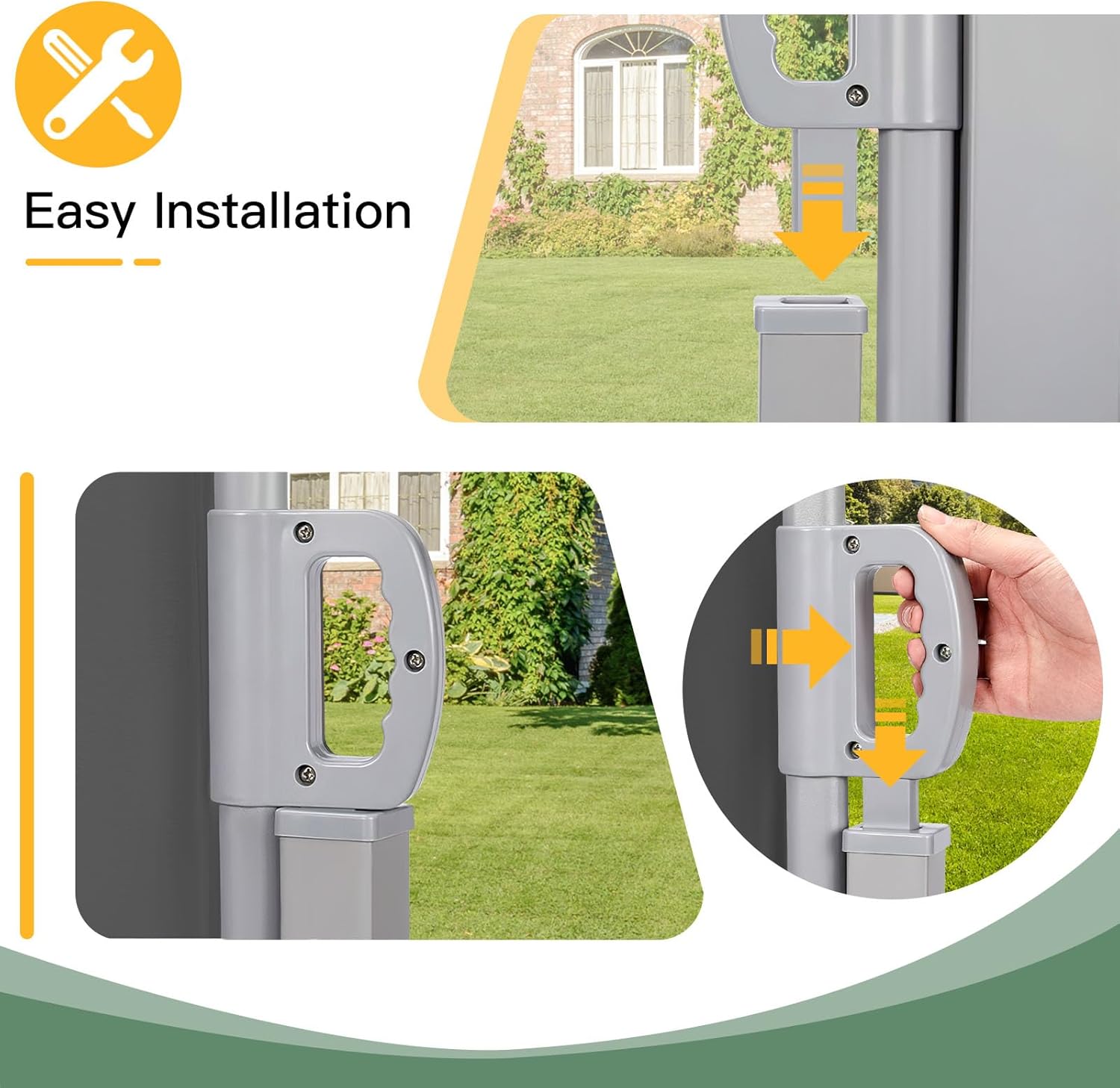 YODOLLA mobile home awning for shade