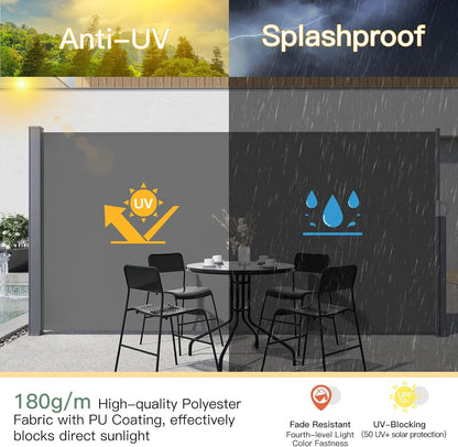 YODOLLA pool awning for shade and comfort