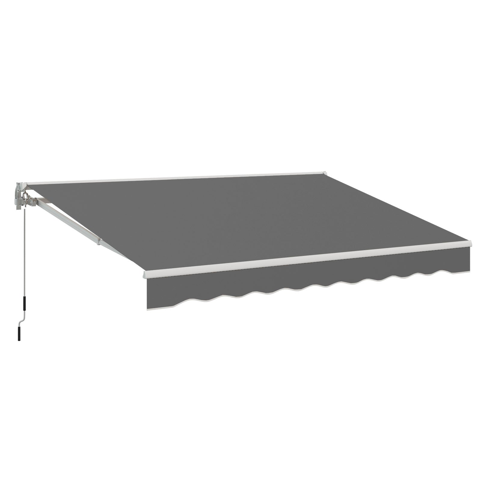 YODOLLA manual retractable awning for patio