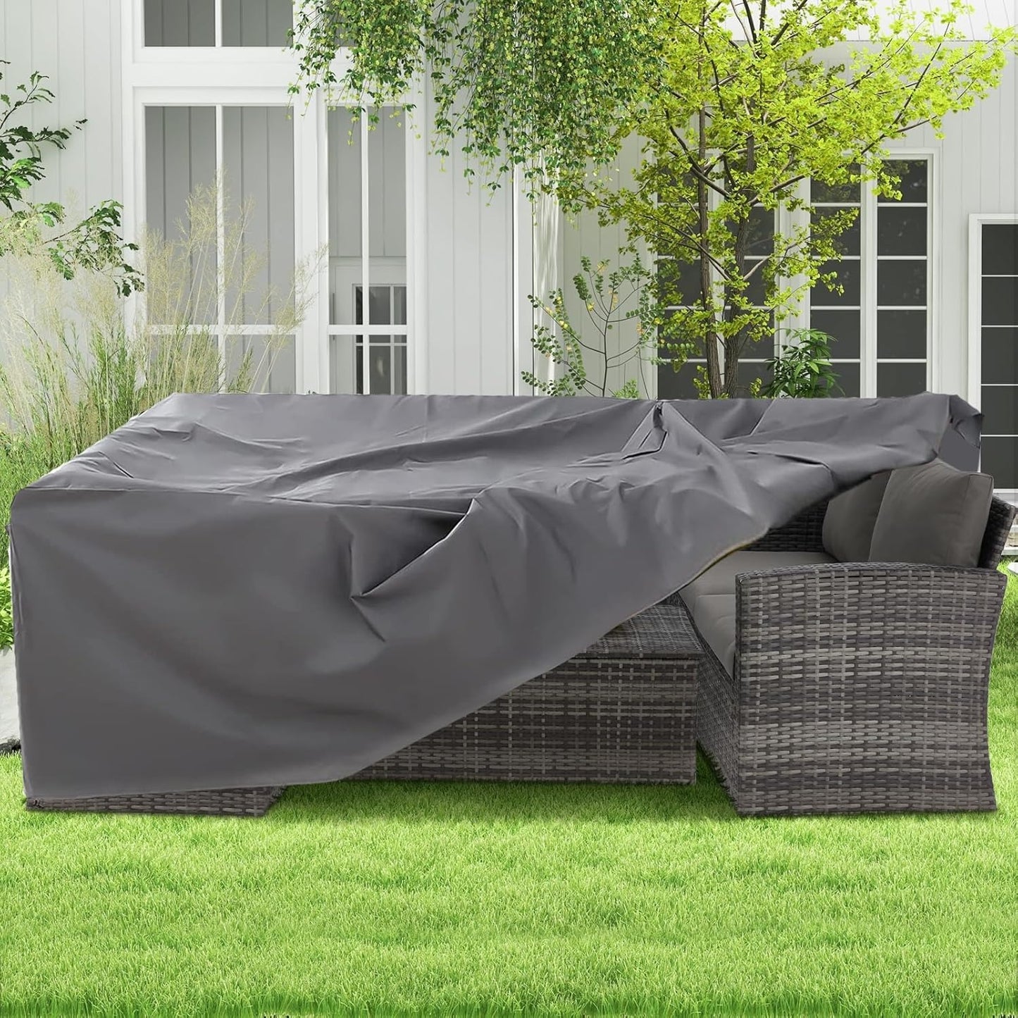 YODOLLA Outdoor Furniture Set Cover Sectional Sofa Set Covers