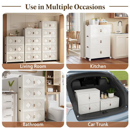 YODOLLA Storage Bins with Lid, 111 Gal/444 Qt Capacity