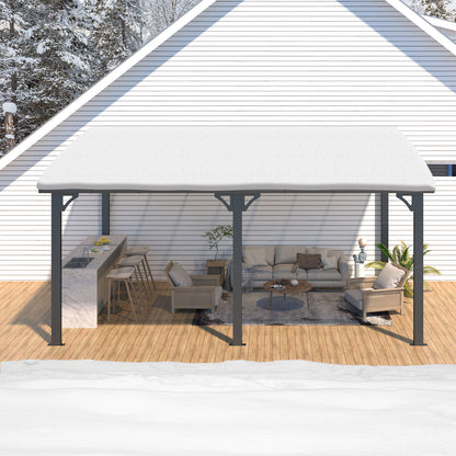 YODOLLA wall mounted outdoor gazebo.