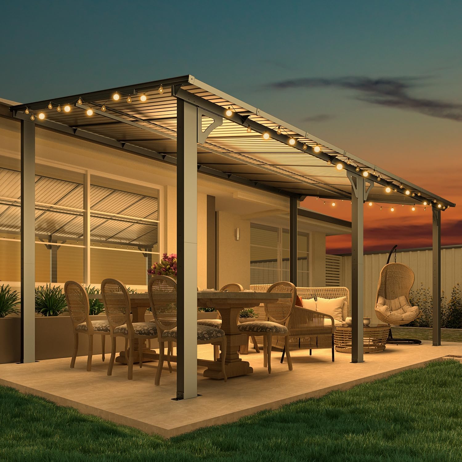 YODOLLA Heavy Duty Outdoor Gazebo