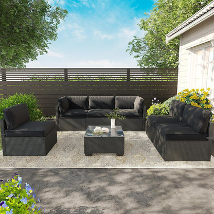 YODOLLA Outdoor Cushions for Patio Furniture 14PCS