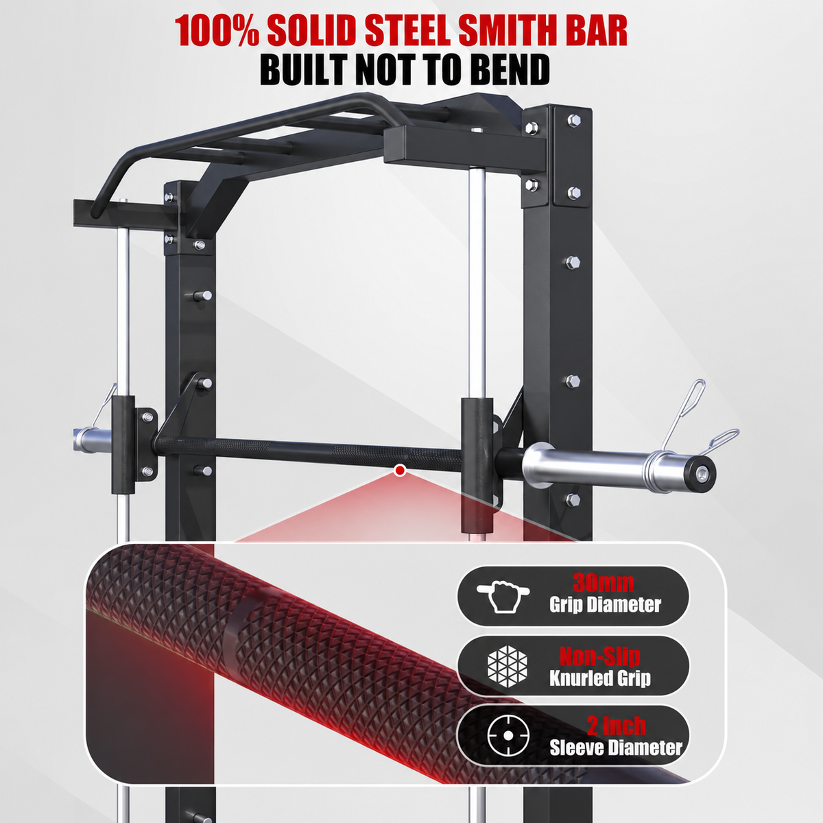 YODOLLA Power Cage and Smith Machine, Power Racks for Home Gym