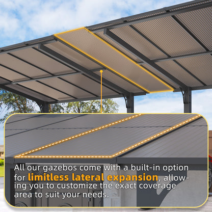 YODOLLA hardtop grill gazebo.