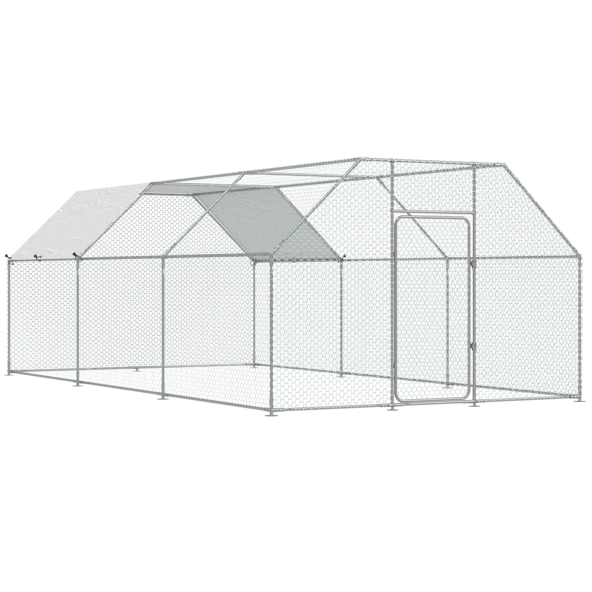 YODOLLA metal chicken coop