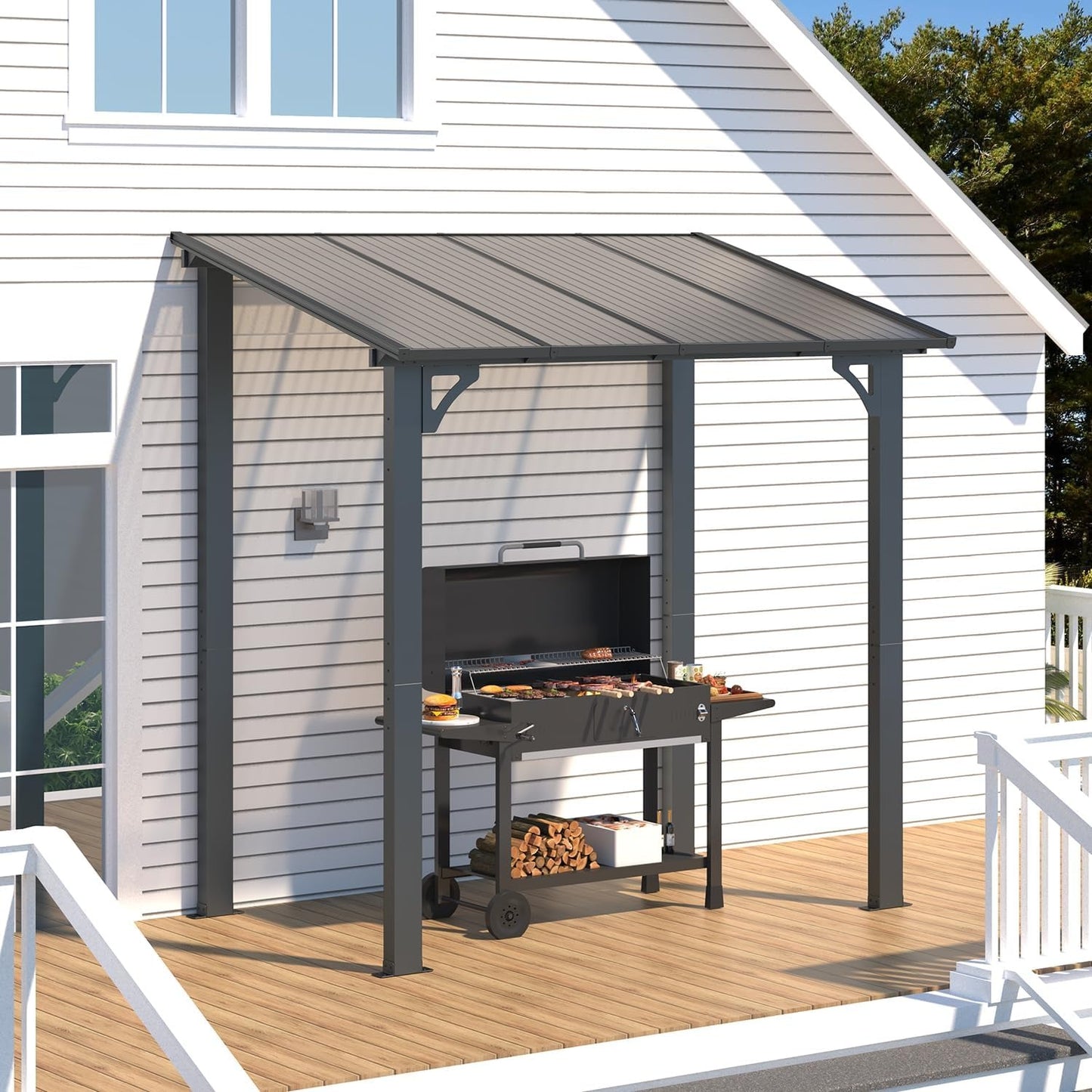 YODOLLA outdoor BBQ grill gazebo.