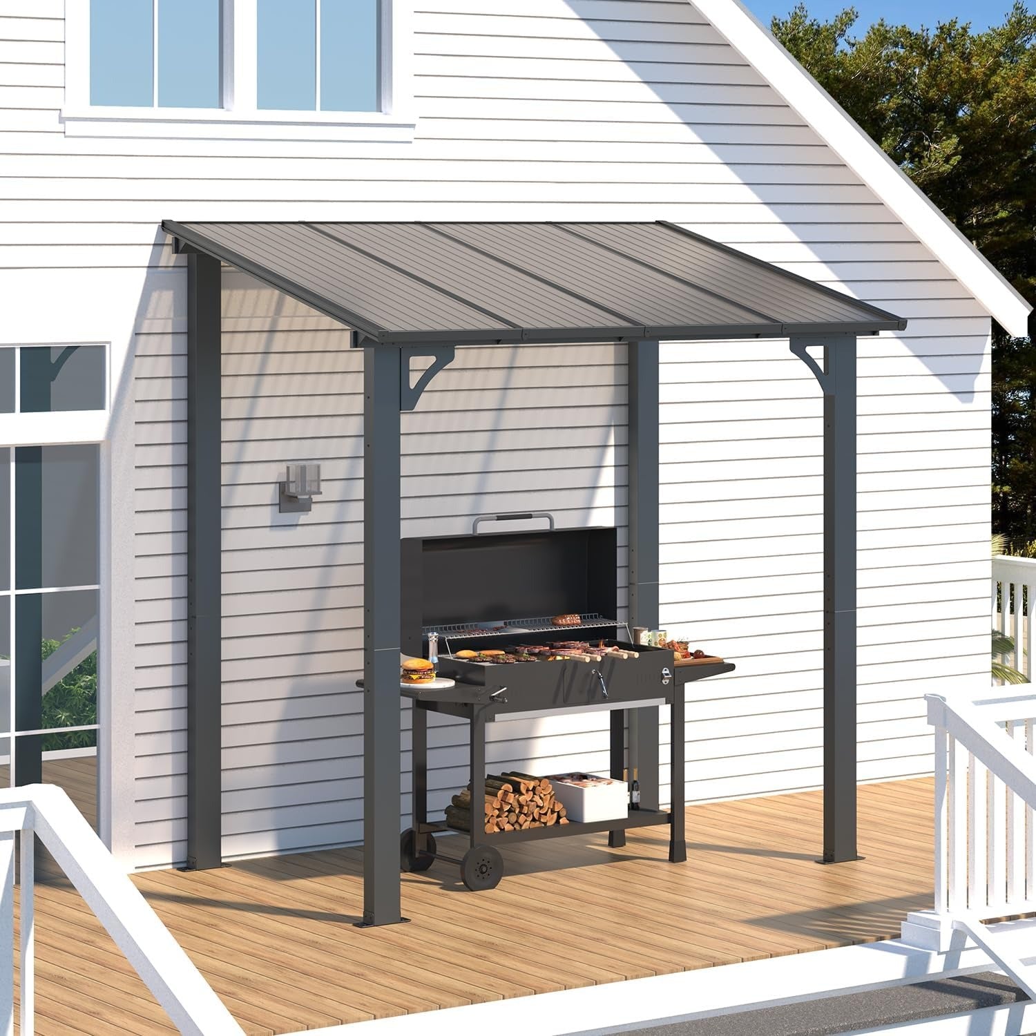 YODOLLA outdoor BBQ grill gazebo.