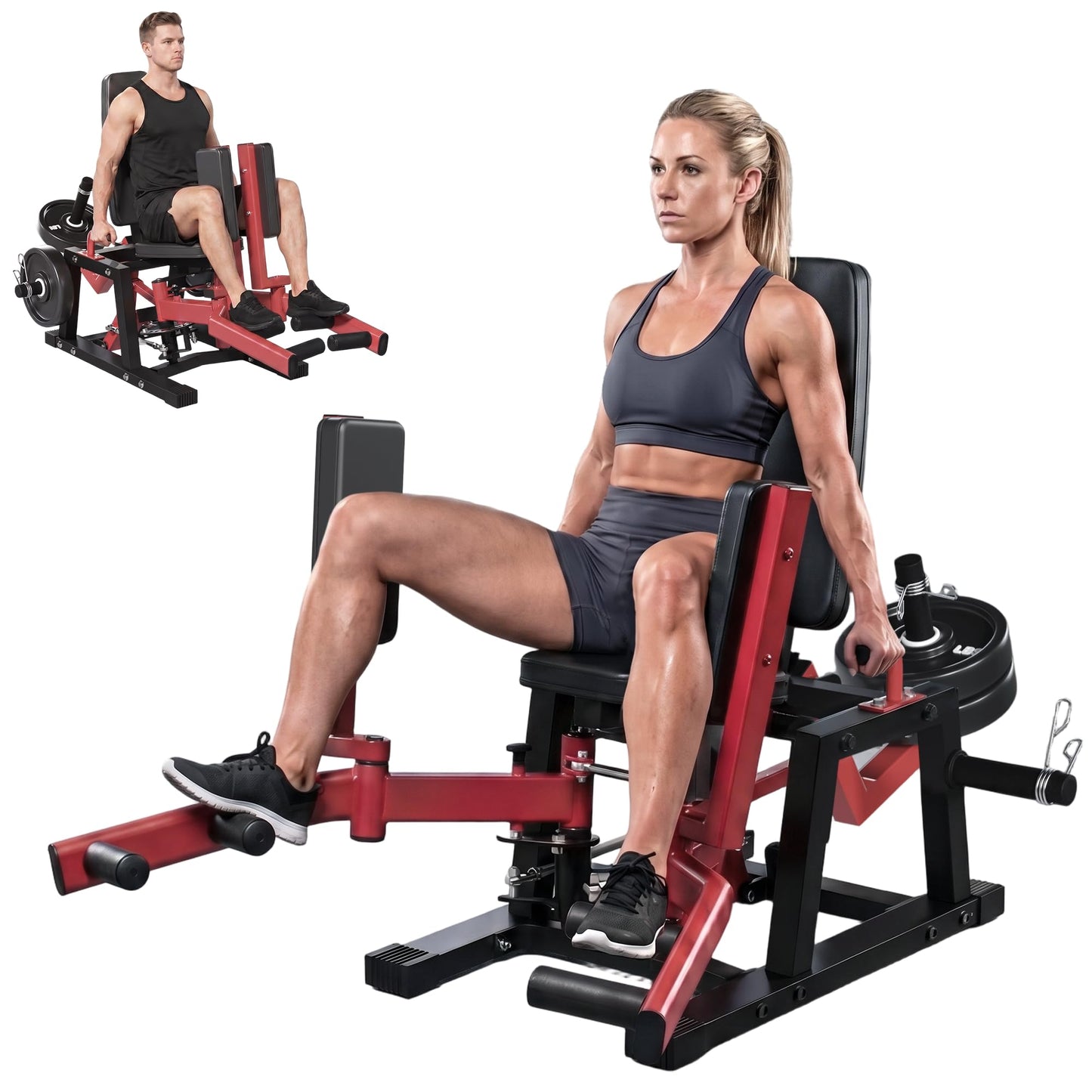 YODOLLA -in-1 Glute Machine with 3D Curved Motion, Hip Trainer