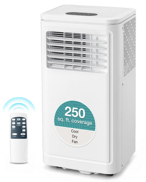 YODOLLA Portable Air Conditioners, 10,000 BTU ASHRAE (6000 BTU SACC) Quiet Standing AC Unit