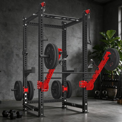 YODOLLA Commercial Power Cage, Multi-Function Power Rack