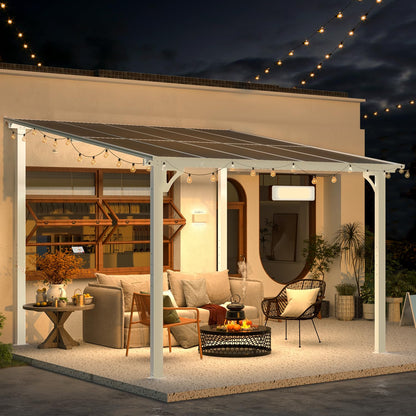 YODOLLA Lean To Gazebo for Patio
