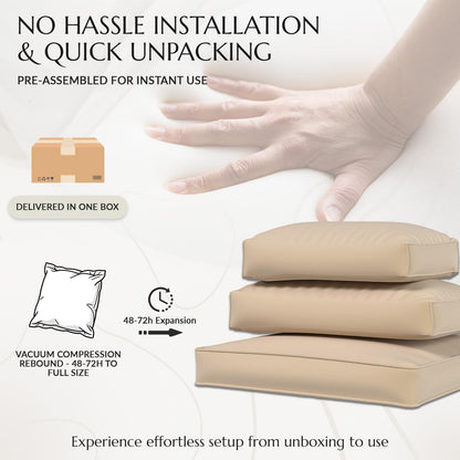 YODOLLA Outdoor Cushions for Patio Furniture 14PCS