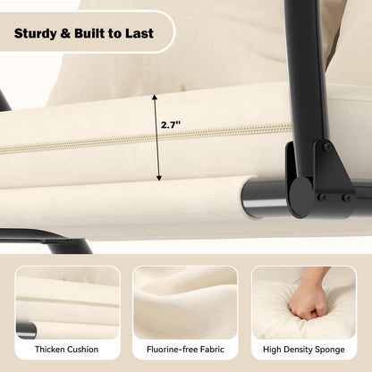 YODOLLA Outdoor Porch Swings 600LBS 2 Seat Patio Swings