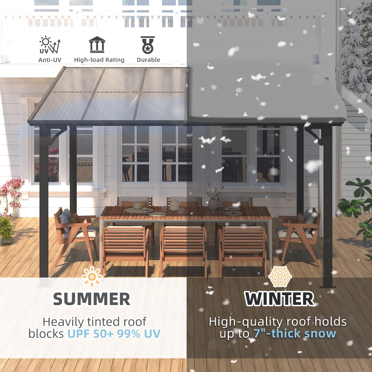 YODOLLA deck gazebo.