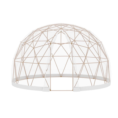 YODOLLA Igloo Tent Dome for Winter, Outdoor 12x12 Clear Bubble Tent for 4–7 People