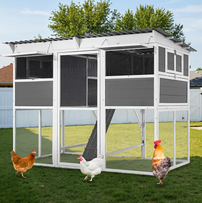 YODOLLA 83'' Extra Large Chicken Coop Wood Chicken House